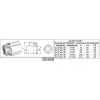 Подовжувач SELBA 1/2″ CHROM 100мм SL6100