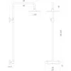 Душова система Globus Lux Termostatic Q GLM-0040T