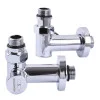 !Набір Кран вентильний кутовий з американкою SOLOMON LUX 1/2″ CHROM 7777_TEN (1уп.)