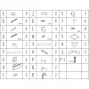 Душова кабіна квадратна NER L90TB.Mosaic (L90B.Mosaic) BRAVO (2уп.)