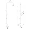 Душова система Globus Lux ALPEN SBT1-SQ-02-304