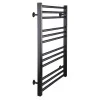 Рушникосушарка UNIO MS W 800-500-12 BLK Модена вода чорна