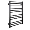 Рушникосушарка UNIO MS W 800-500-12 BLK Модена вода чорна