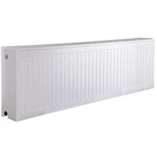 Радіатор сталевий панельний TERRA teknik 33 низ/справа 400х1200 (без INNER)