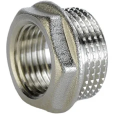 Футорка нікельована 3/4″ЗР х 1/2″ВР штампована А0702А(нк) VA