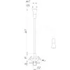 Змішувач для кухні DOMINO DK-H1-2N-103SK-G05