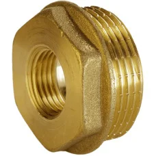 Футорка латунна 1 1/4″ЗР х 1/2″ВР штампована А0710А VA