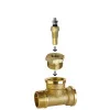 Футорка для датчика температури латунна 1/2″ЗР х М10 штампована А0701А VA