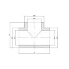 Трійник PPR Thermo Alliance 40