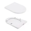 Унітаз підлоговий Qtap Swan Ultra Quiet з сидінням Soft-close 640x360x835 мм QT16222182TW White