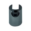 Тримач для ручного душу Qtap Spojeni округлий QT829910842854GRP Graphite