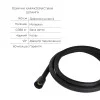 Комплект Qtap Slavonice Black Matt: Змішувач  QTSLA259BLM45918 + Тримач QT829910842854OB + Шланг QTHADPVCSQ160B + Лійка QTRUC125BLM45951