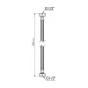 Шланг для води Thermo Alliance Standart 30 см NYLON 1/2
