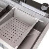 Мийка кухонна KARAFA 7545 з нержавіючої сталі 75*45*23 GREY GUN ( А0056979 )