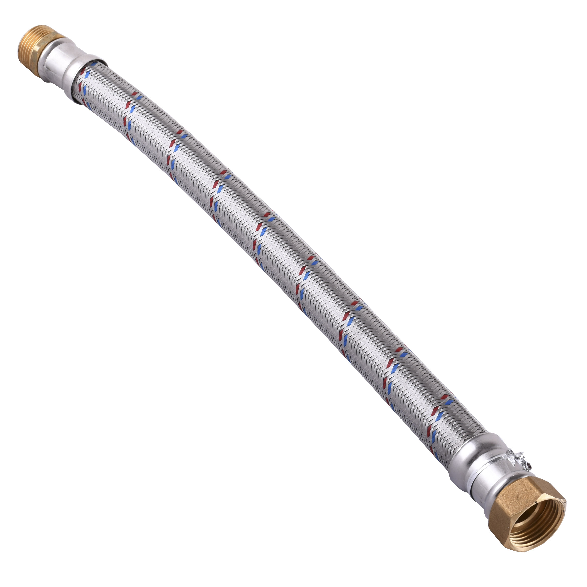 Шланг антивібраційний прямий SOLOMON 1″ ЗВ 0,6м  HS3001 S
