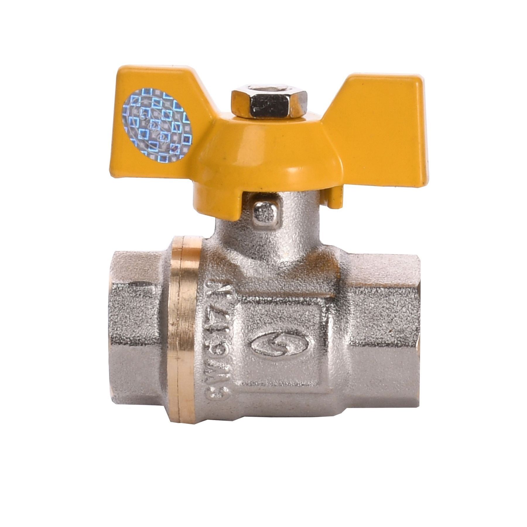 Кран кульовий прямий SOLOMON  1/2″ ВВ ЖБ PN40 B1007