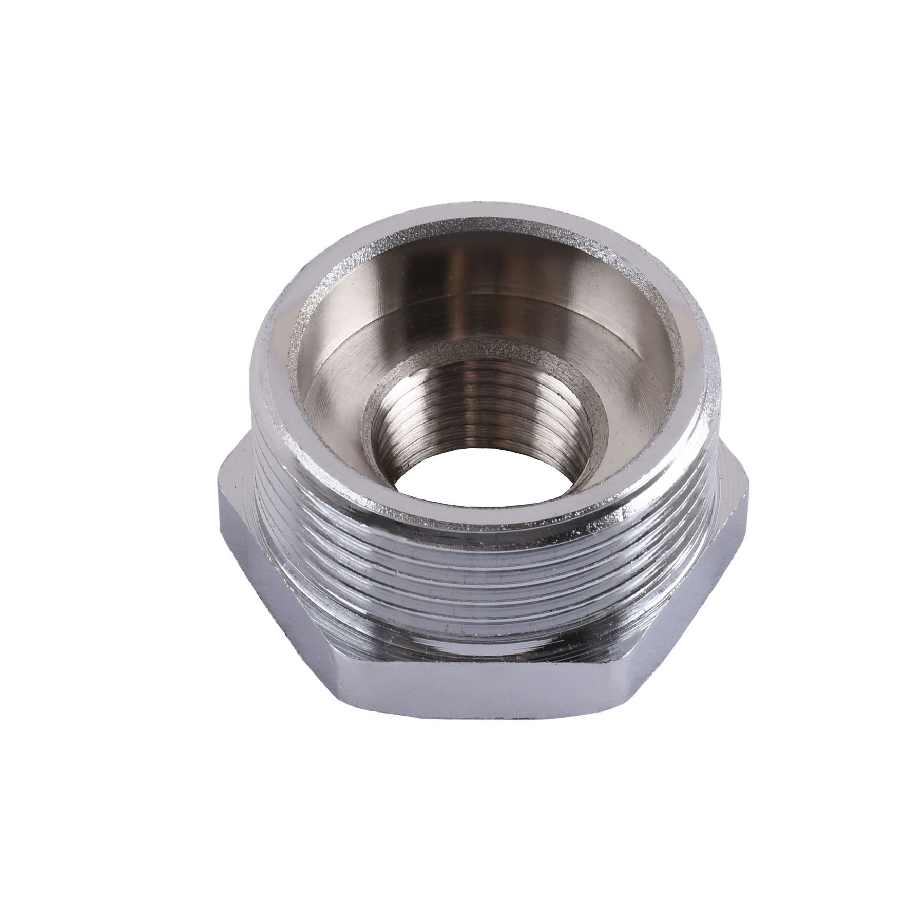 Футорка перехідна SOLOMON 1 1/4″х 1″ хром ЗВ 8209