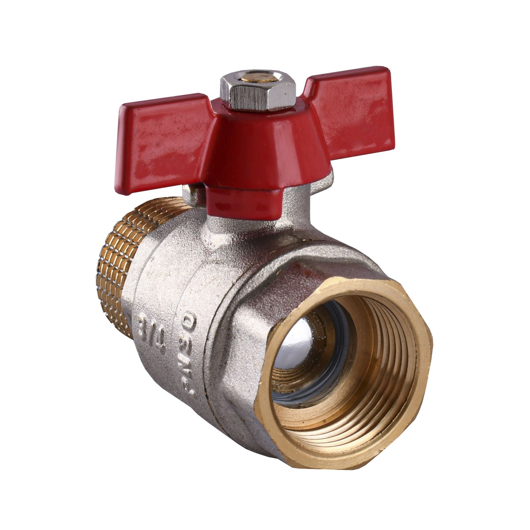 Кран кульовий прямий SOLOMON 3/4″ ЗВ КБ PN30 B1015