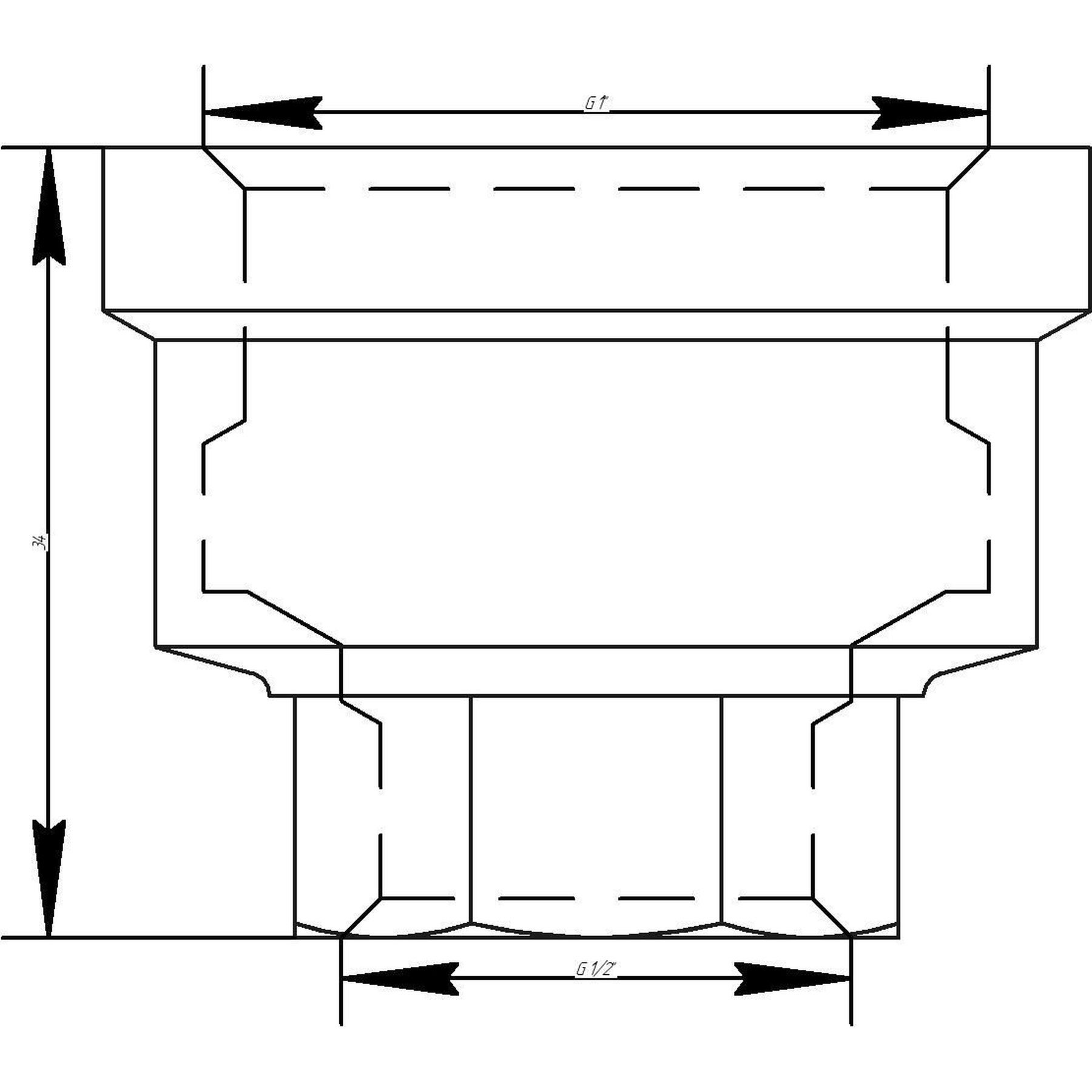 Муфта VIEGA 3240  1″х1/2″ ВВ (266363)