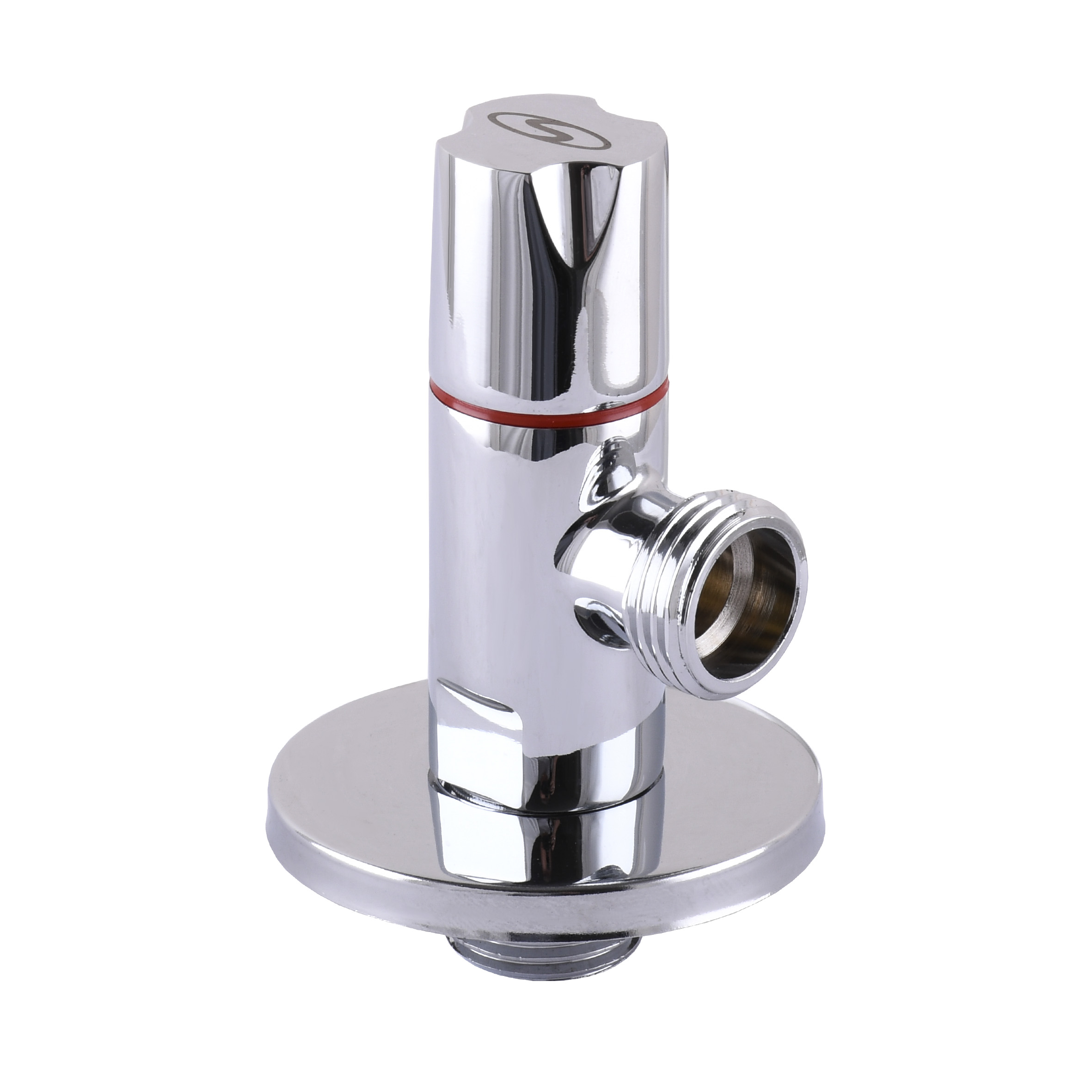 Кран напівобертовий кутовий SOLOMON 1/2″х1/2″ 9081 (2 шт)