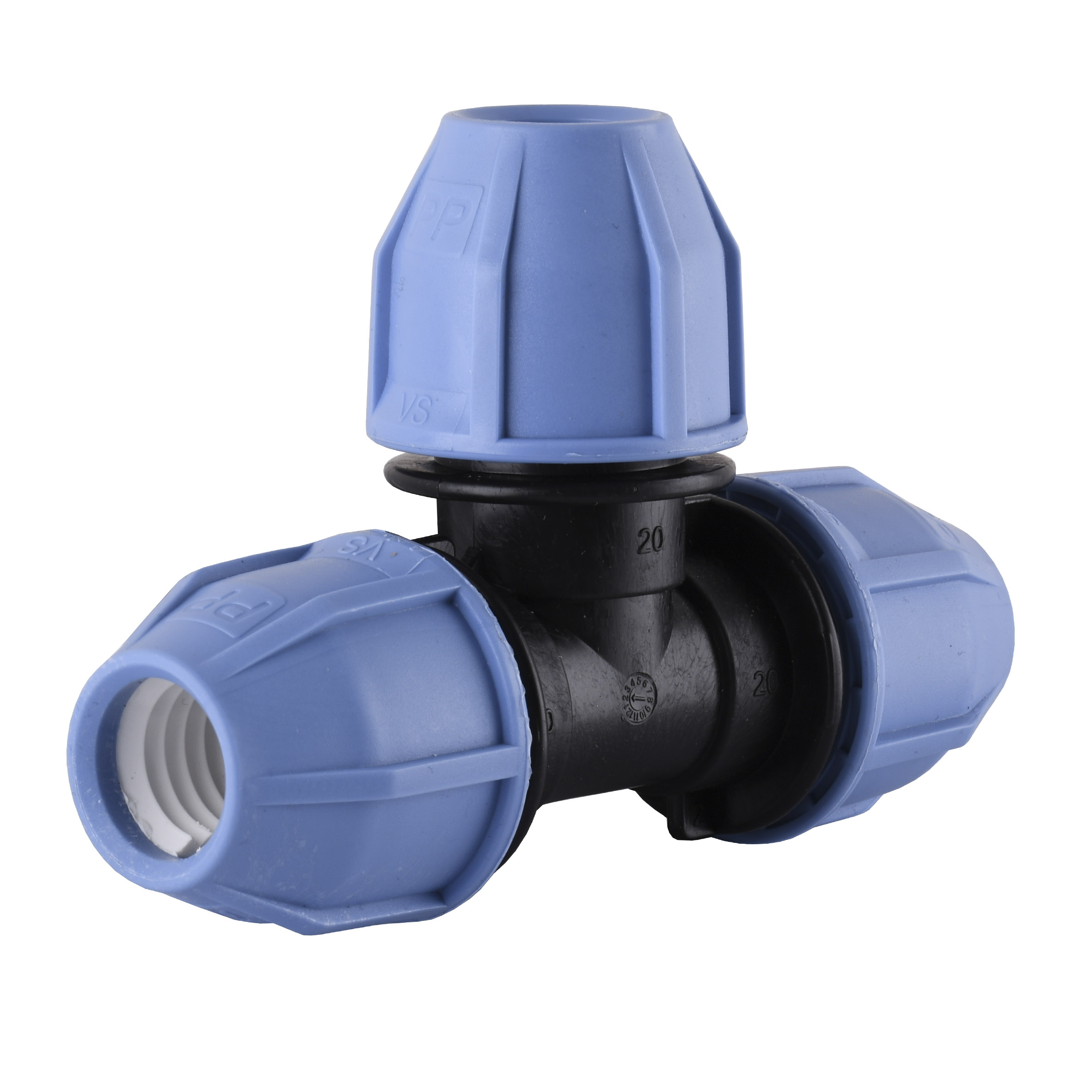 Трійник ПНД Vsplast  20*20*20 ** 3001