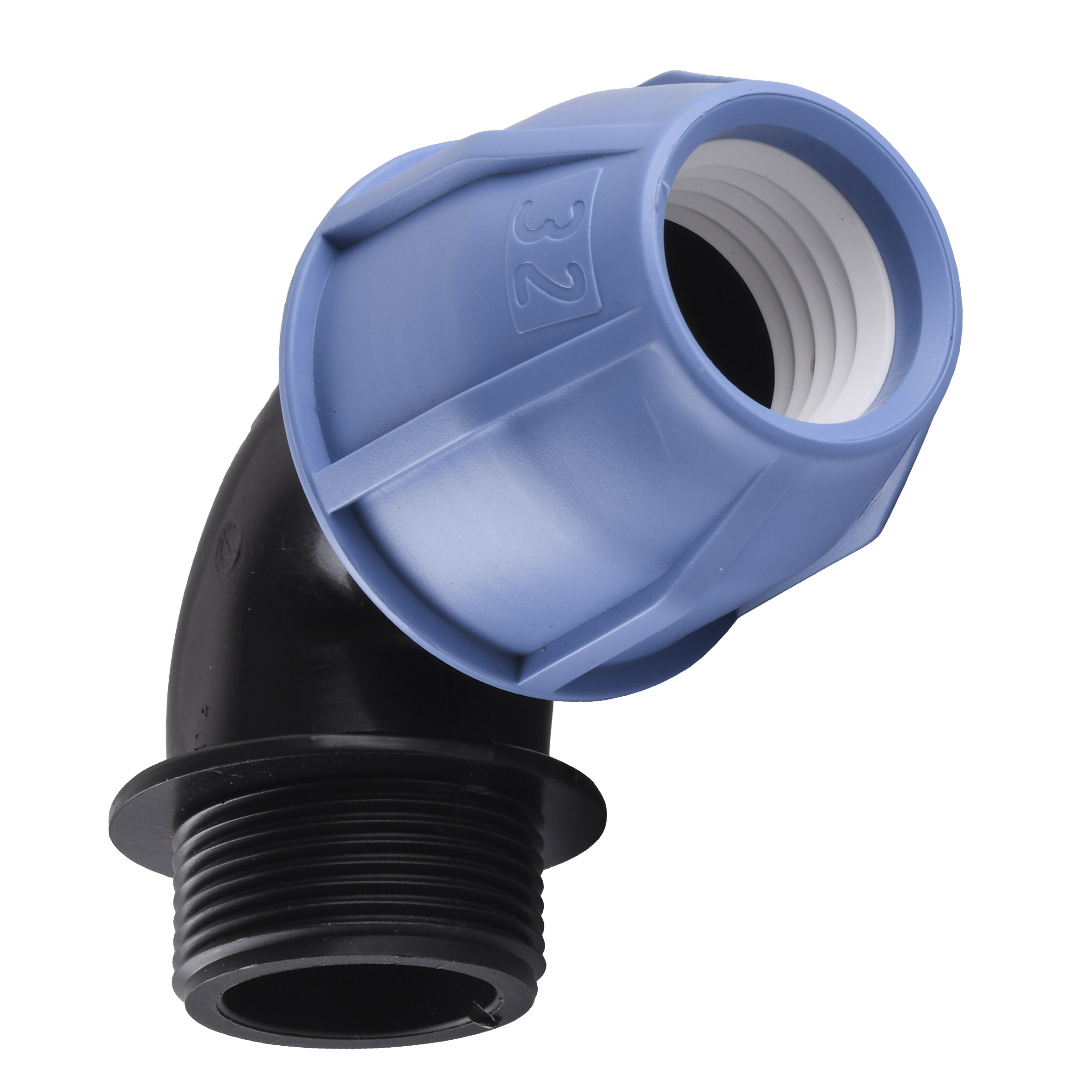 Коліно ПНД Vsplast 32*1 1/4 ''  ЗР 4003