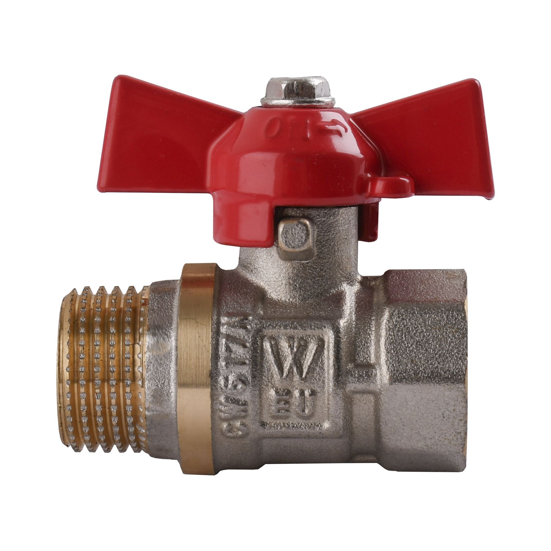 Кран кульовий прямий WATER VALVE    1″  ЗВ КБ NV-V Q002