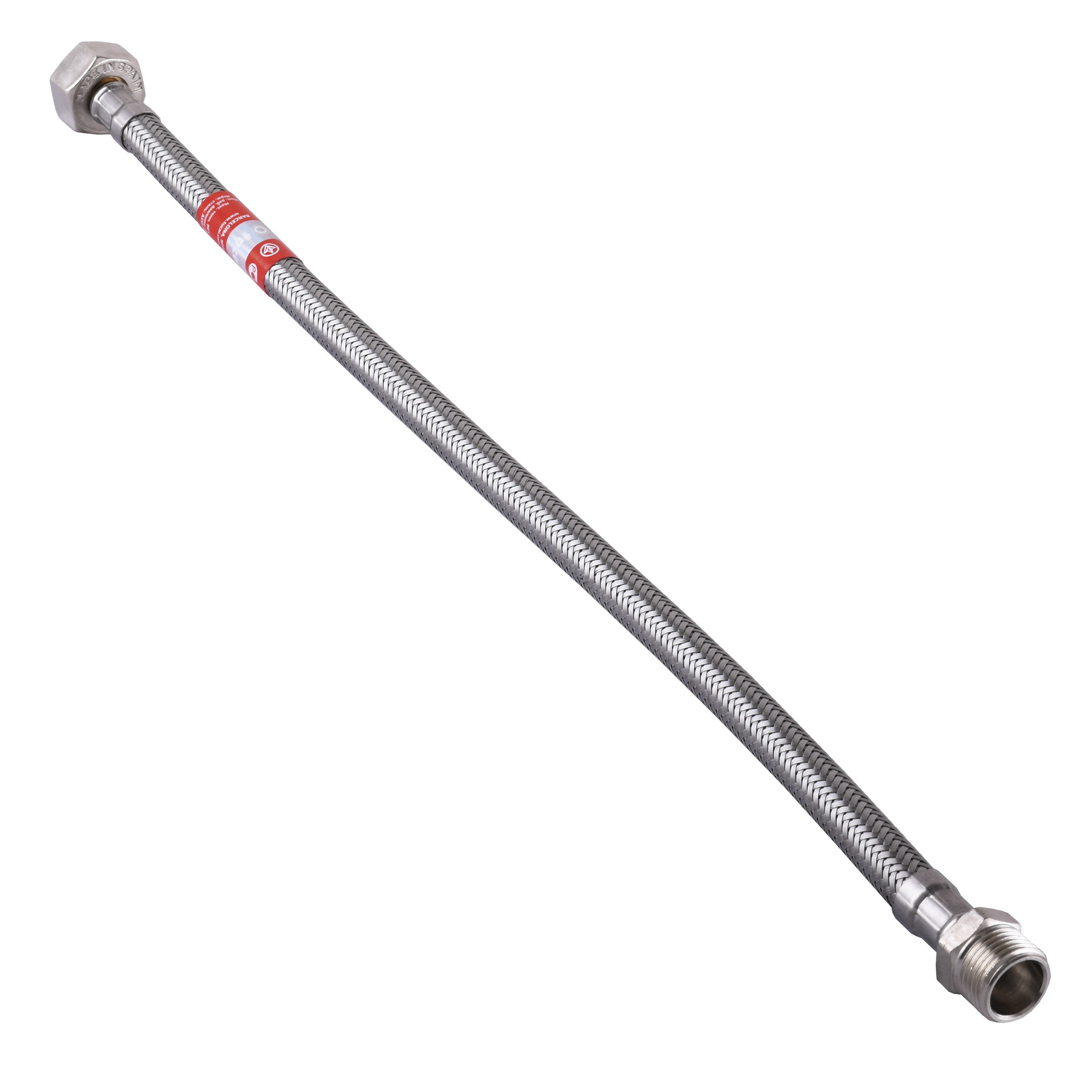Шланг водяний TUCAI 3/8″x1/2″ ЗВ 0,2м TAQ MG-3812-200 202464