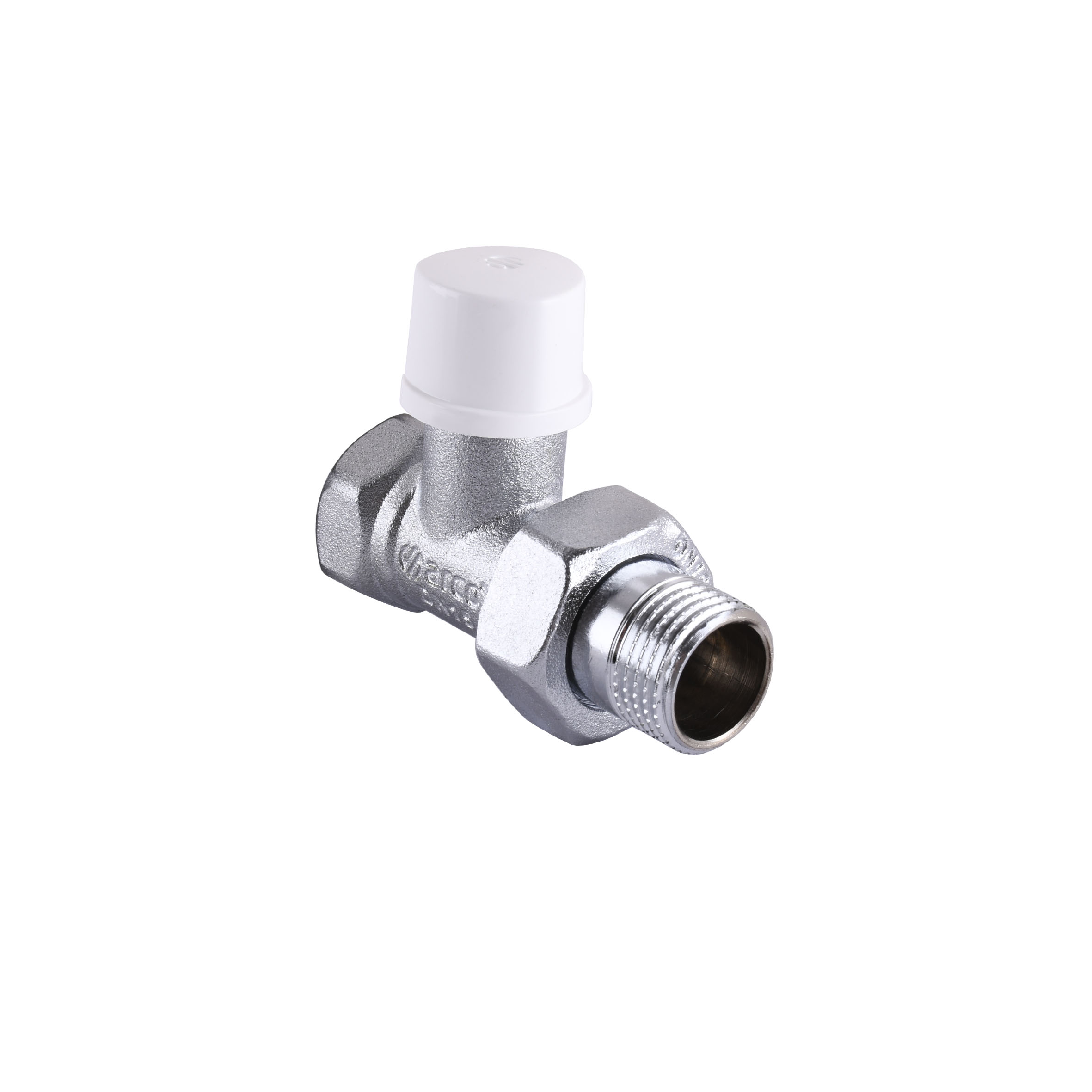 Набір Крани радіаторні прямі ARCO 1/2″ подача + зворотка  KC013 KCM13