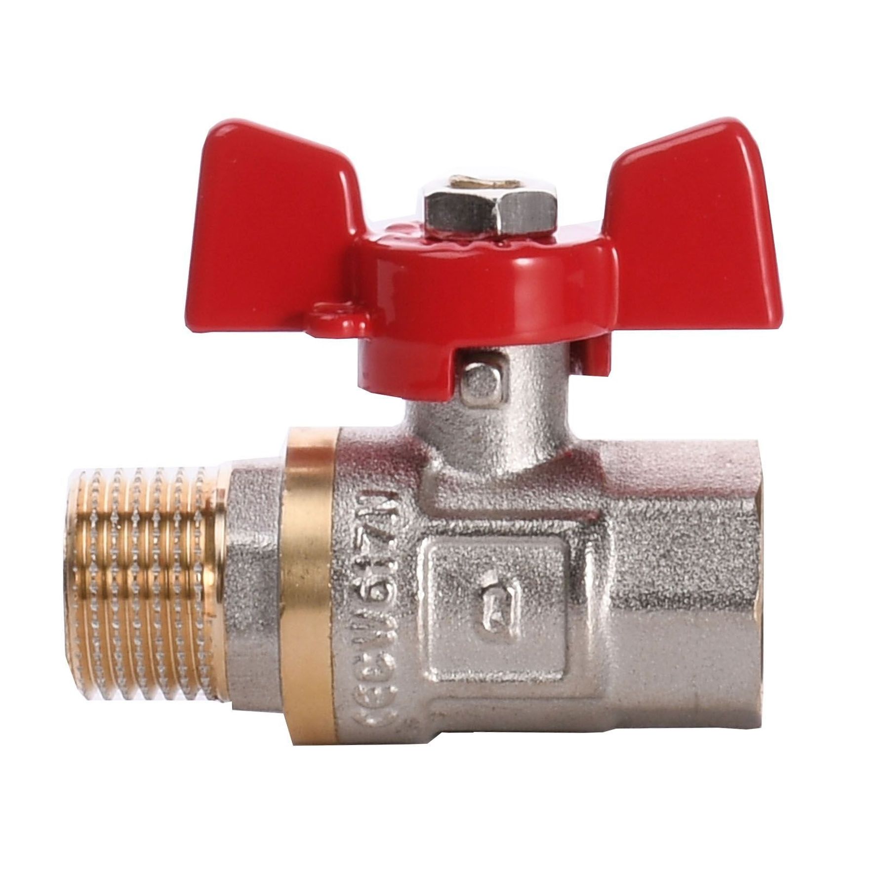 Кран кульовий прямий Q PROFESSIONAL    1/2″ ЗВ КБ PN40 QP152