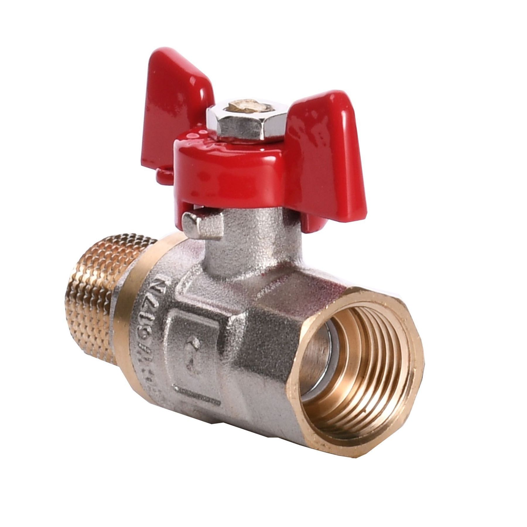 Кран кульовий прямий Q PROFESSIONAL    1/2″ ЗВ КБ PN40 QP152
