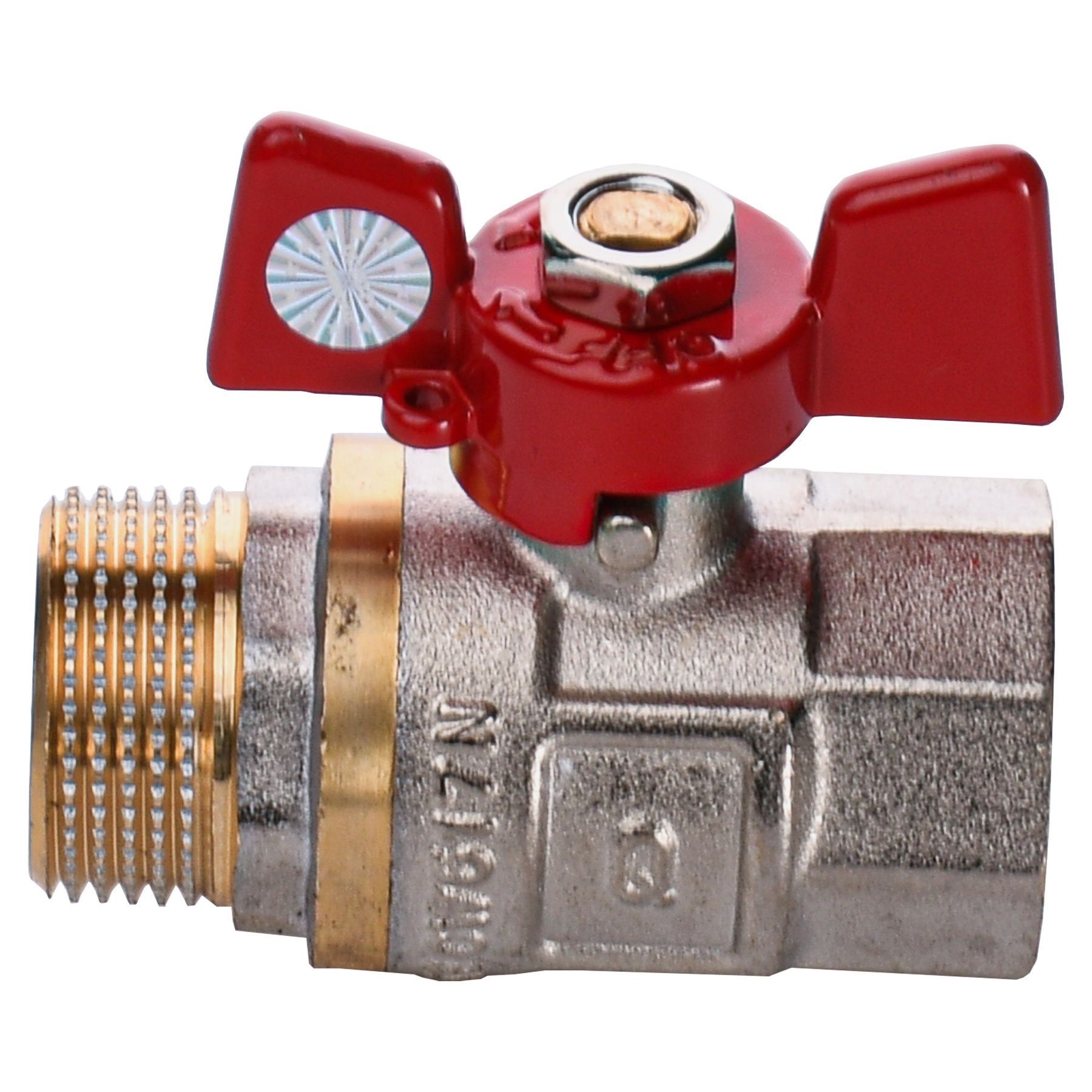 Кран кульовий прямий Q PROFESSIONAL    3/4″ ЗВ КБ PN40 QP152