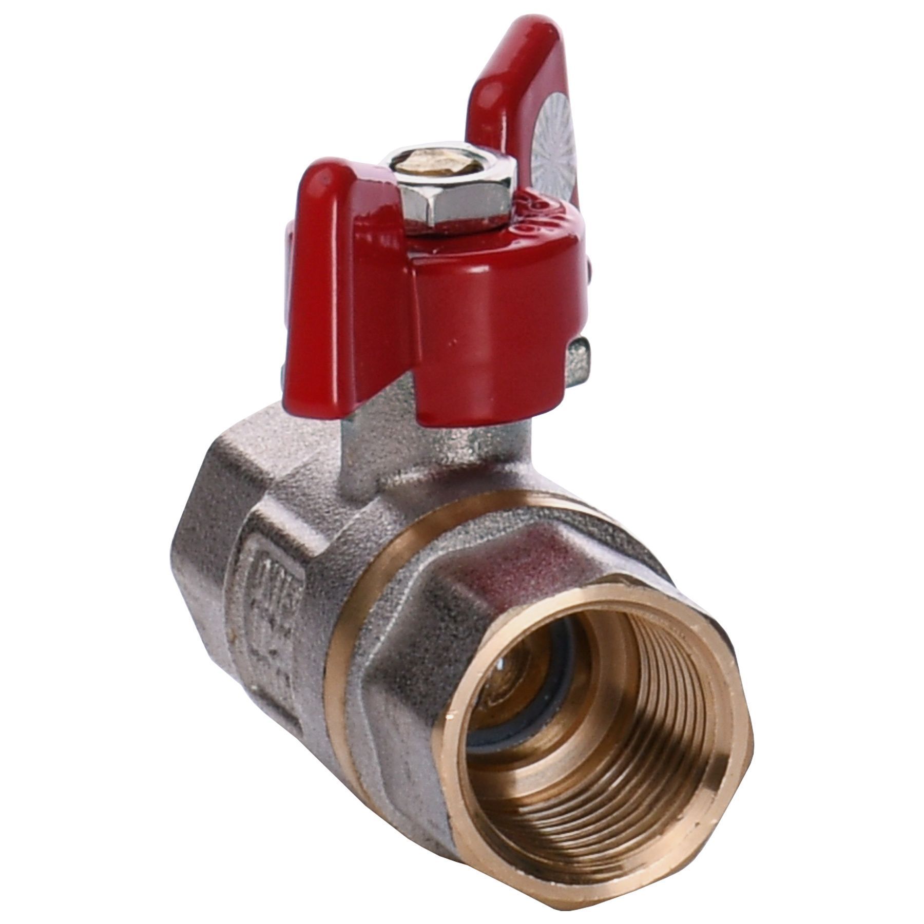 Кран кульовий прямий Q PROFESSIONAL  1/2″ ВВ КБ PN40 QP151