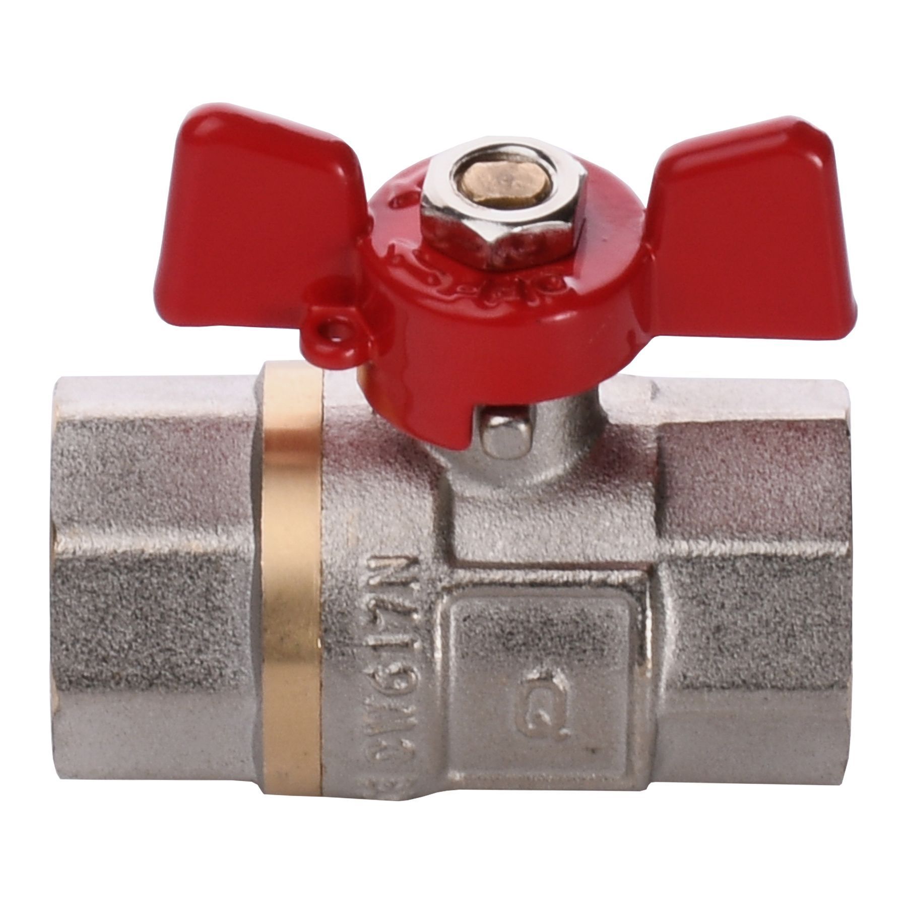 Кран кульовий прямий Q PROFESSIONAL    3/4″ ВВ КБ PN40 QP151