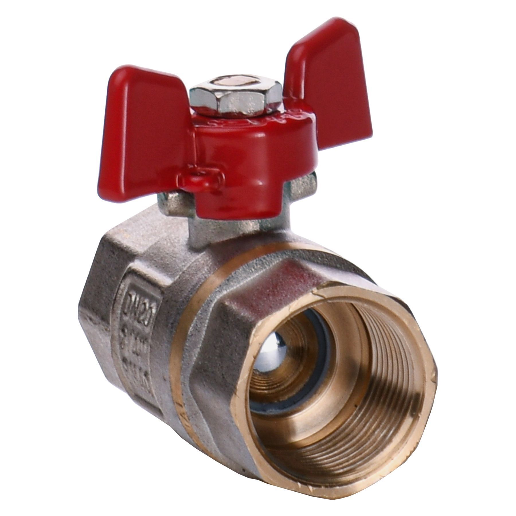 Кран кульовий прямий Q PROFESSIONAL    3/4″ ВВ КБ PN40 QP151