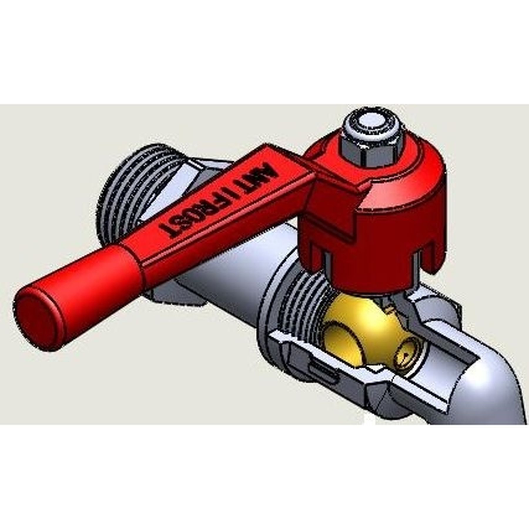 Кран SELBA кульовий для поливу  1/2″ SL1583 Antifrost