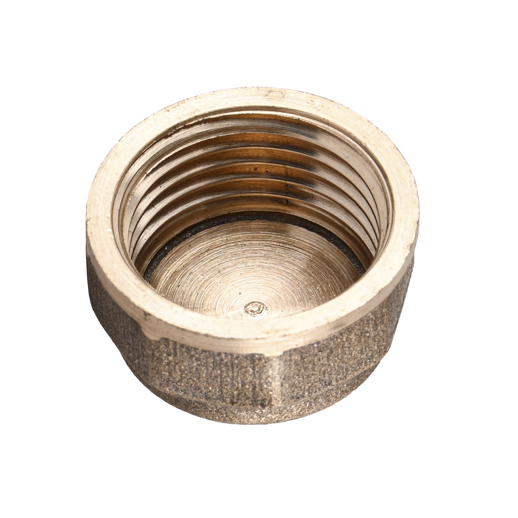Заглушка латунна 3/4″ВР штампована А1002А VA