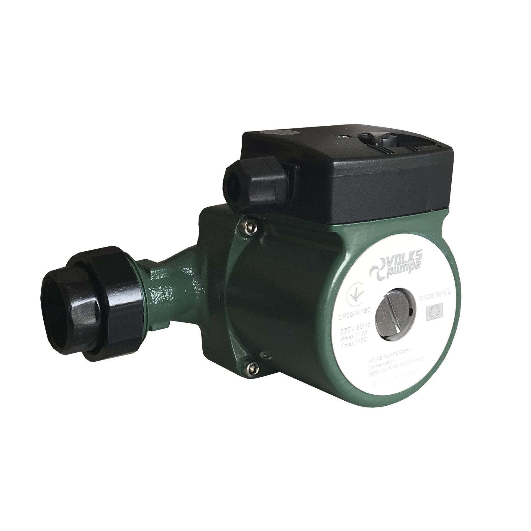 Насос циркуляційний VOLKS pumpe  ZP25/4 180мм + гайки