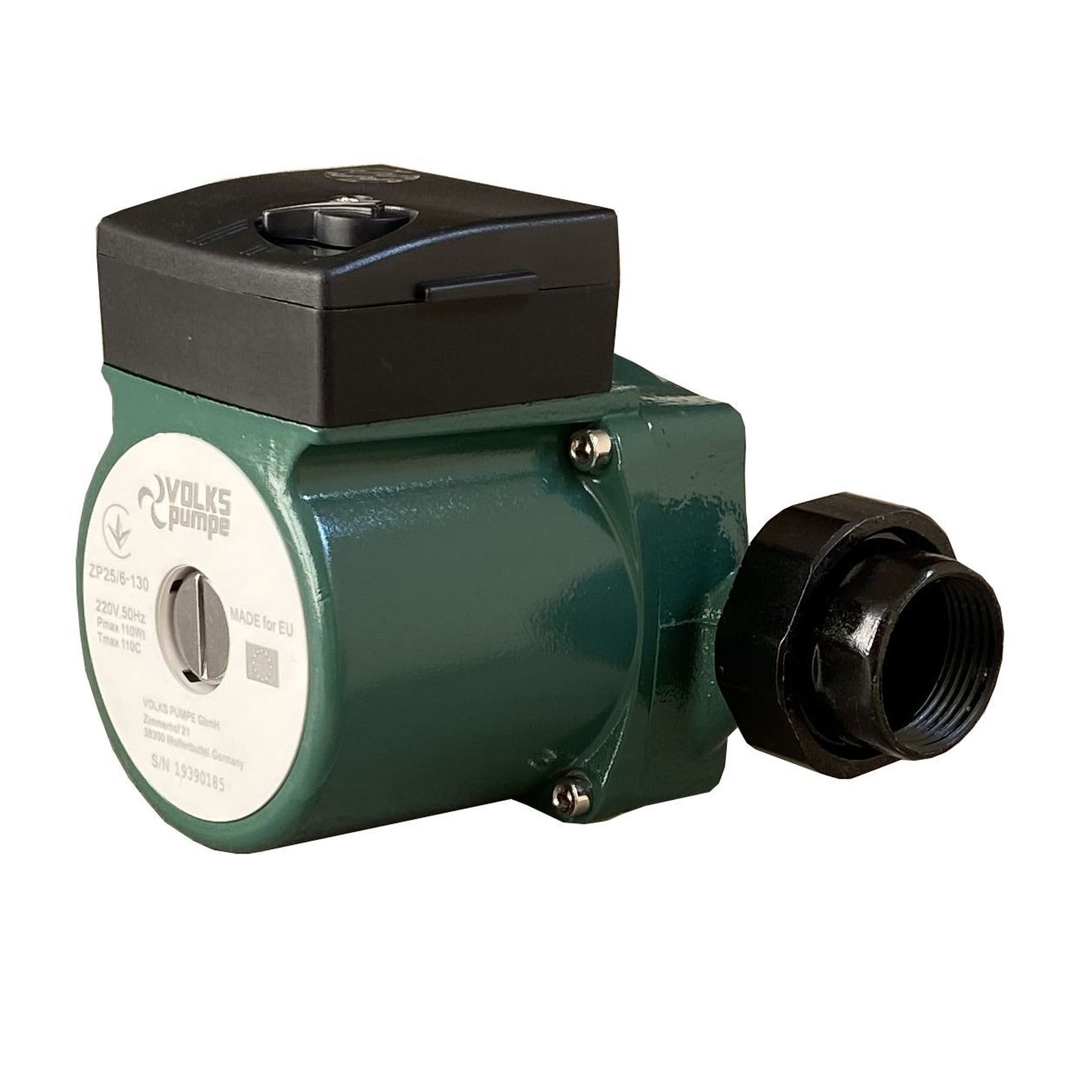Насос циркуляційний VOLKS pumpe  ZP25/6 130мм + гайки