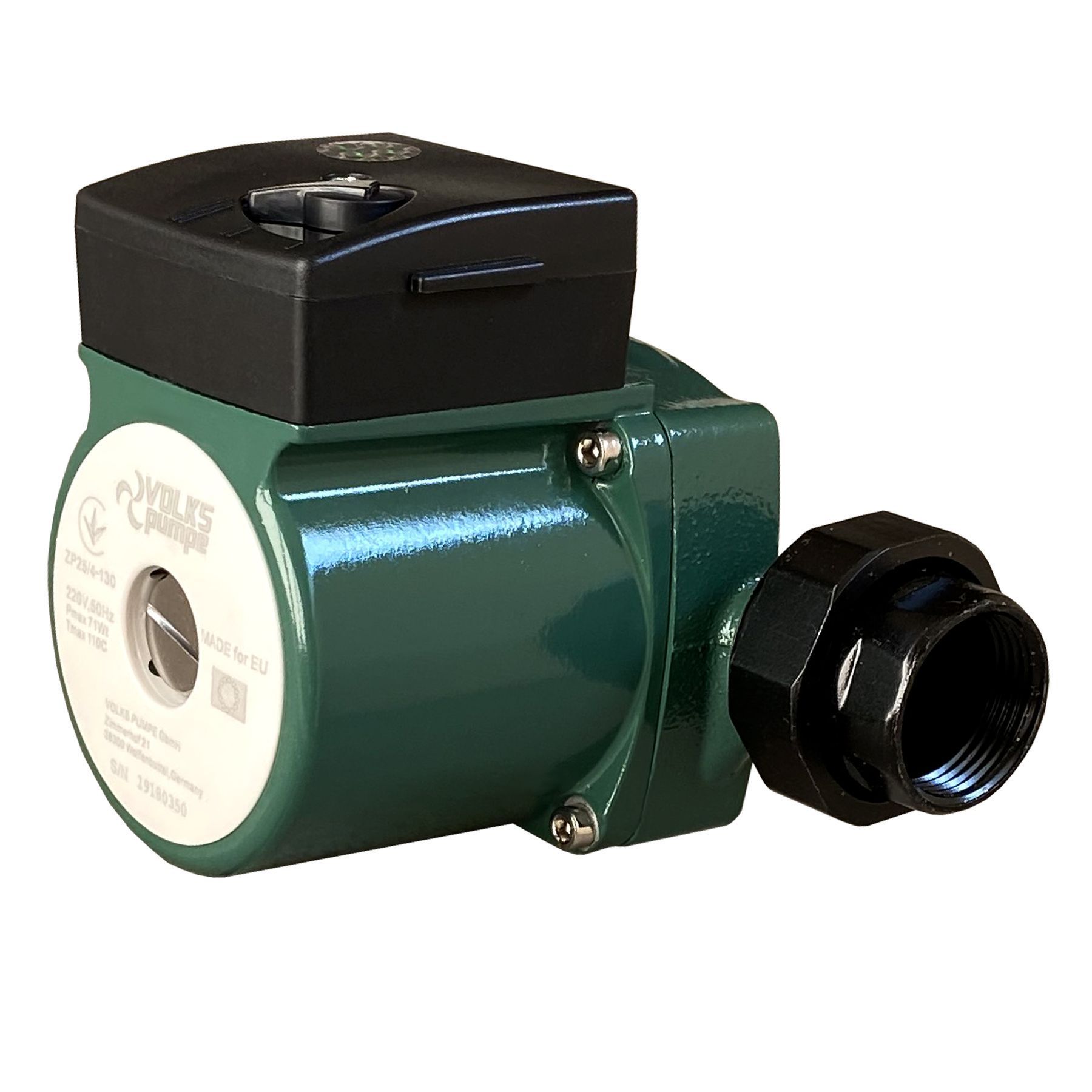 Насос циркуляційний VOLKS pumpe  ZP25/4 130мм + гайки