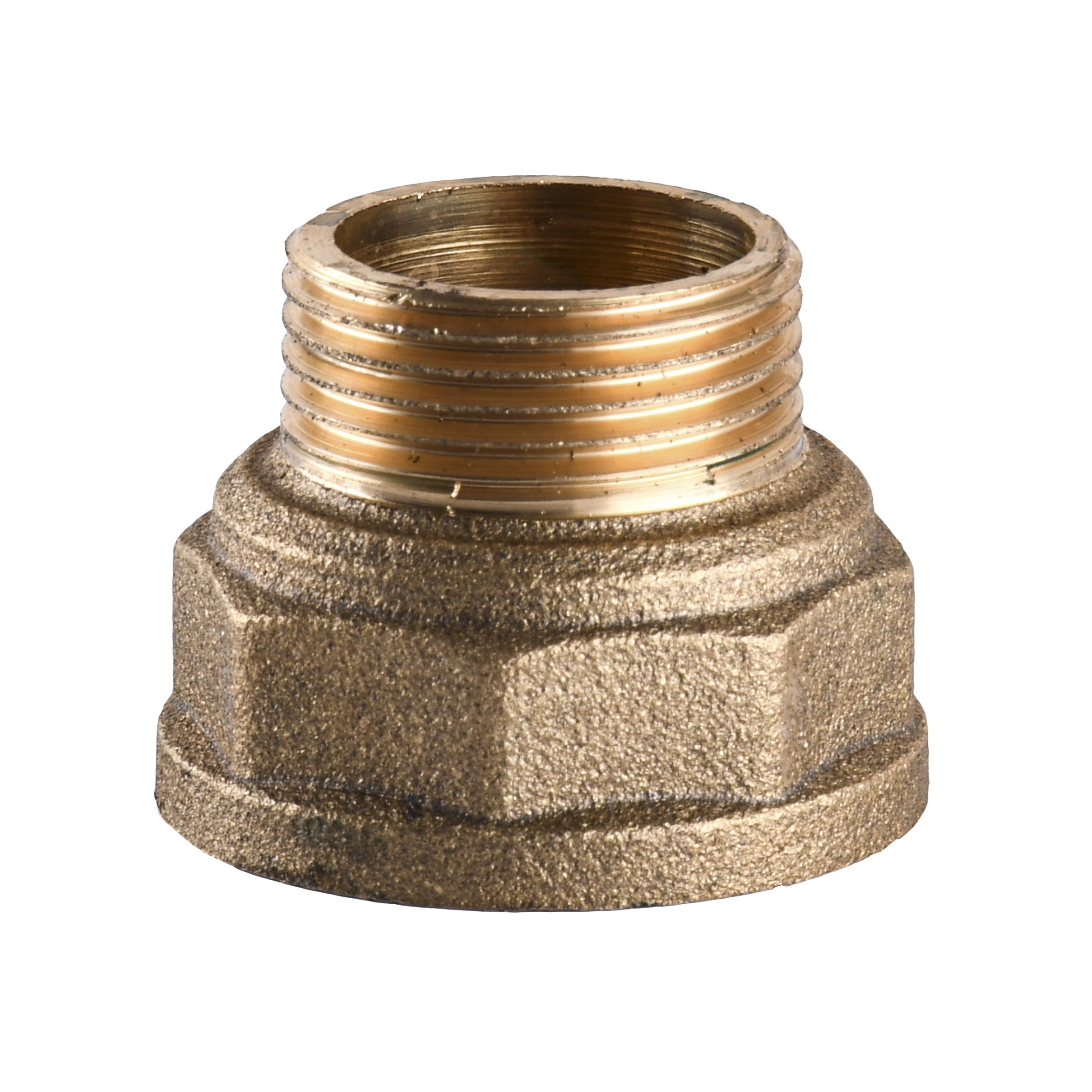 Перехідник редукційний латунний 1″ВР х 3/4″ЗР штампований А0613А VA