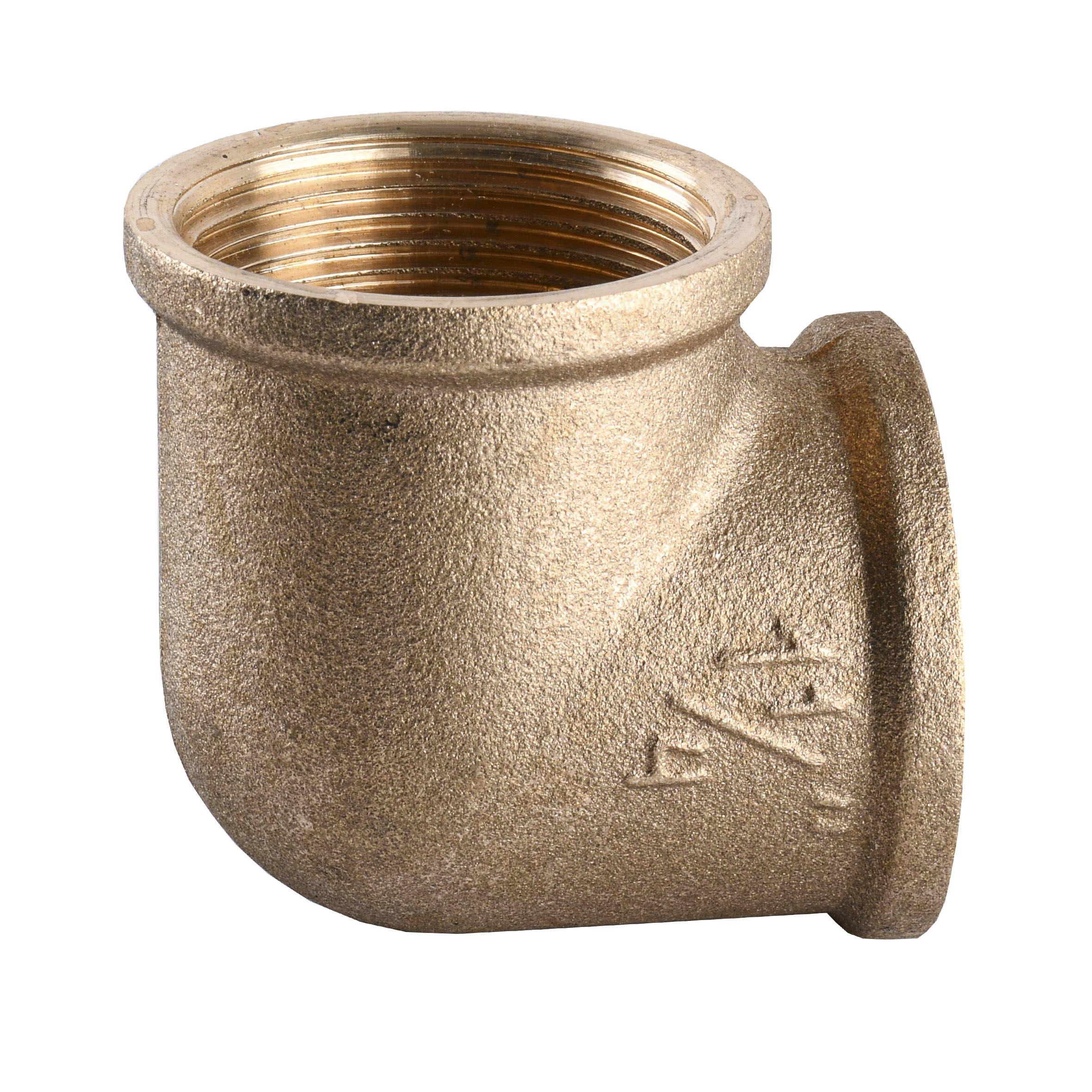 Кутник латунний 1 1/4″ВР х 1 1/4″ВР ливарний А0134А VA