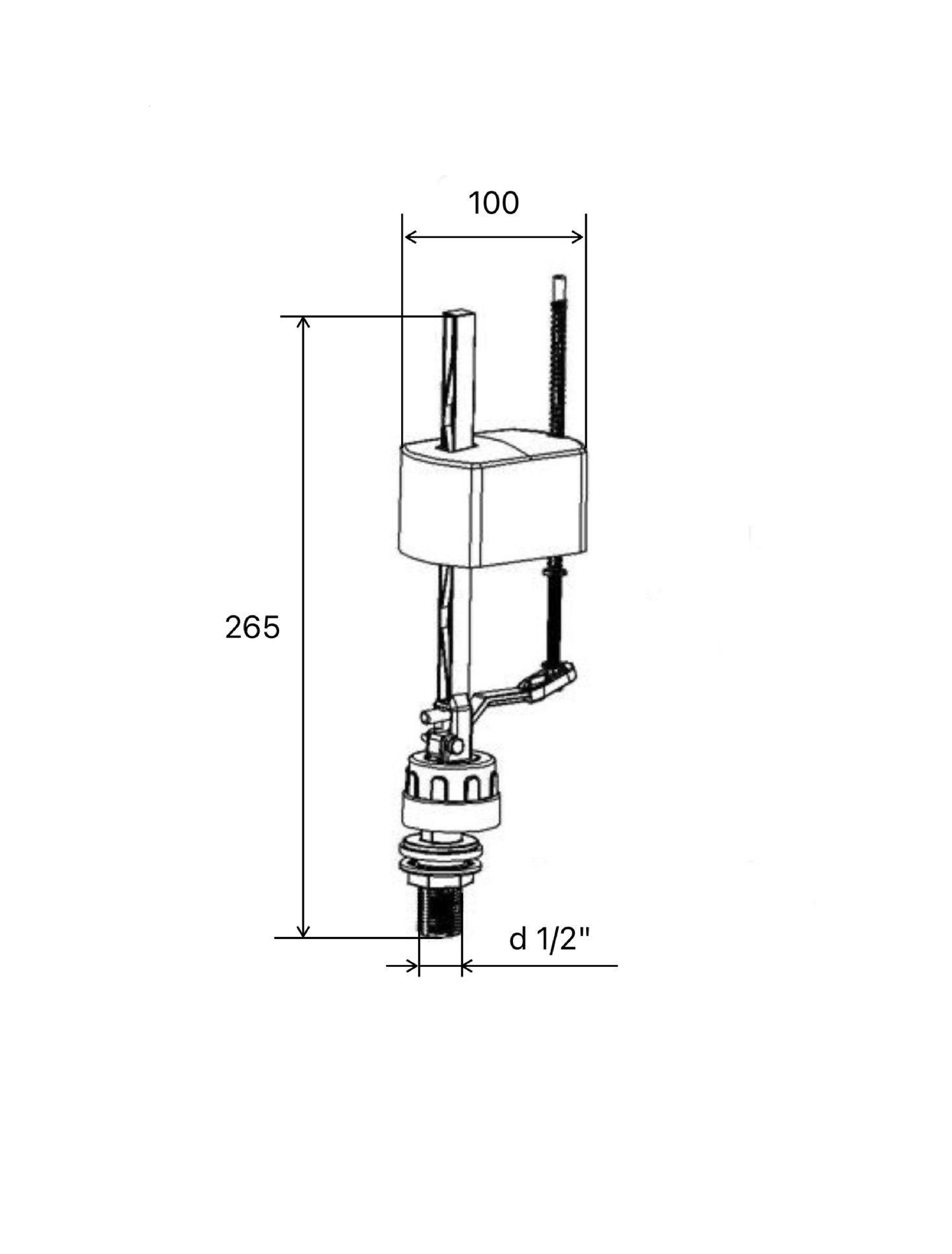 Клапан заповнення SIAMP 20024PF-BAS 1/2″