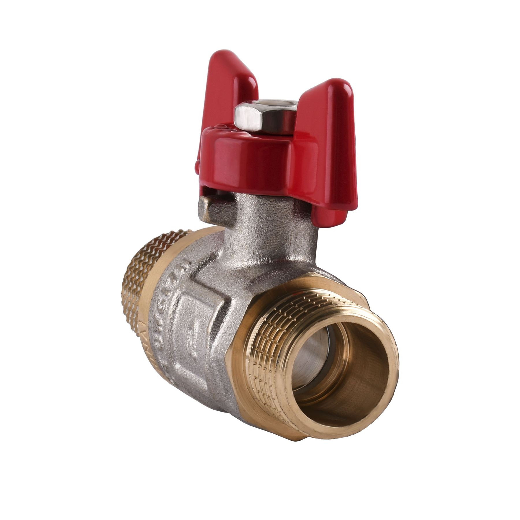 Кран кульовий прямий Q PROFESSIONAL    1/2″ ЗЗ КБ PN40 QP153