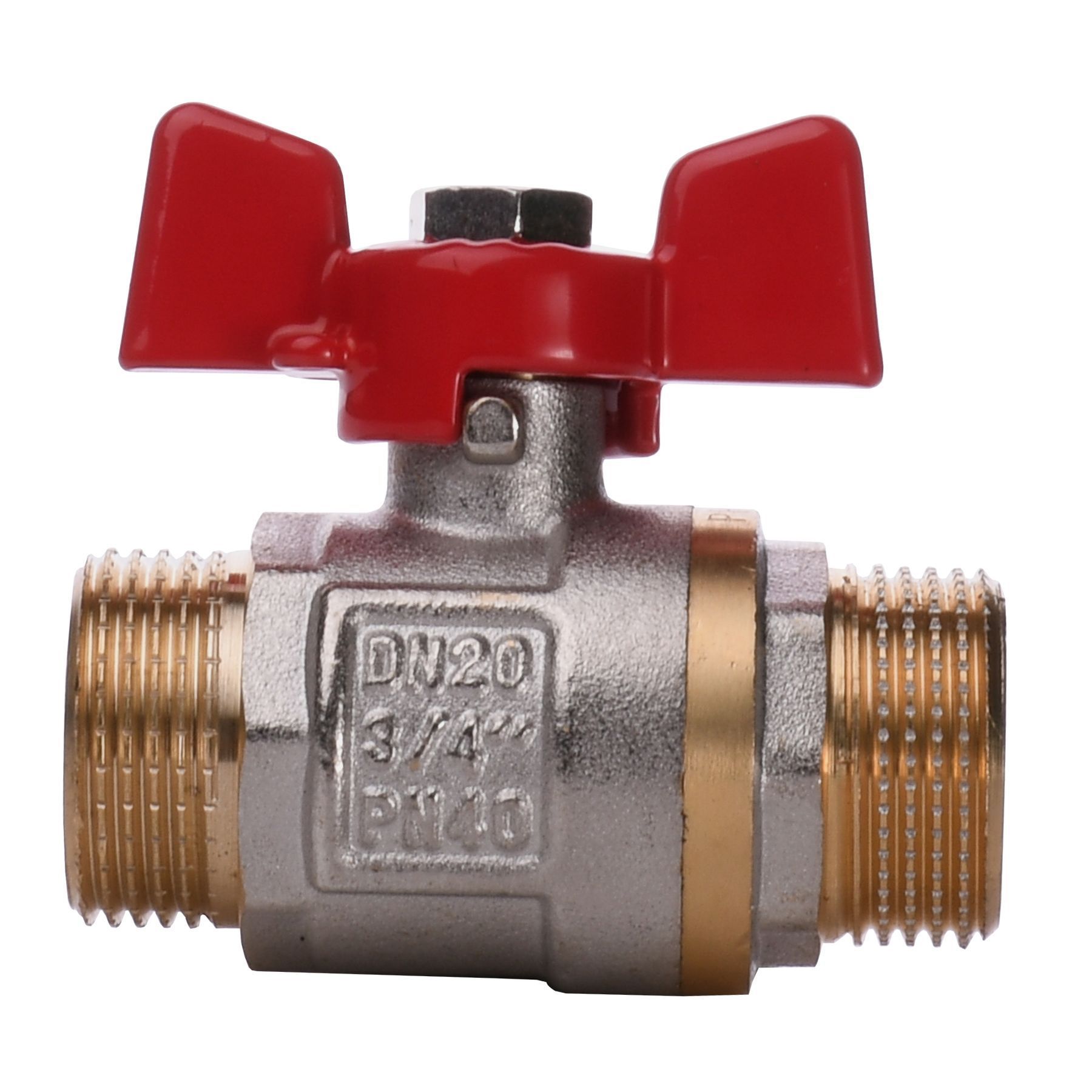 Кран кульовий прямий Q PROFESSIONAL  3/4″ ЗЗ КБ PN40 Q153