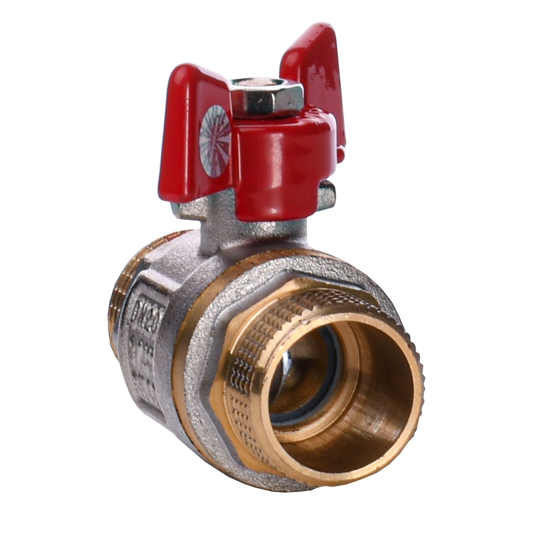 Кран кульовий прямий Q PROFESSIONAL  3/4″ ЗЗ КБ PN40 Q153