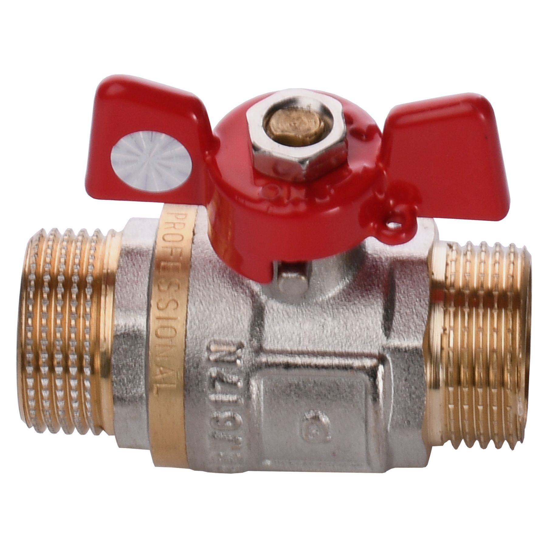 Кран кульовий прямий Q PROFESSIONAL  3/4″ ЗЗ КБ PN40 Q153