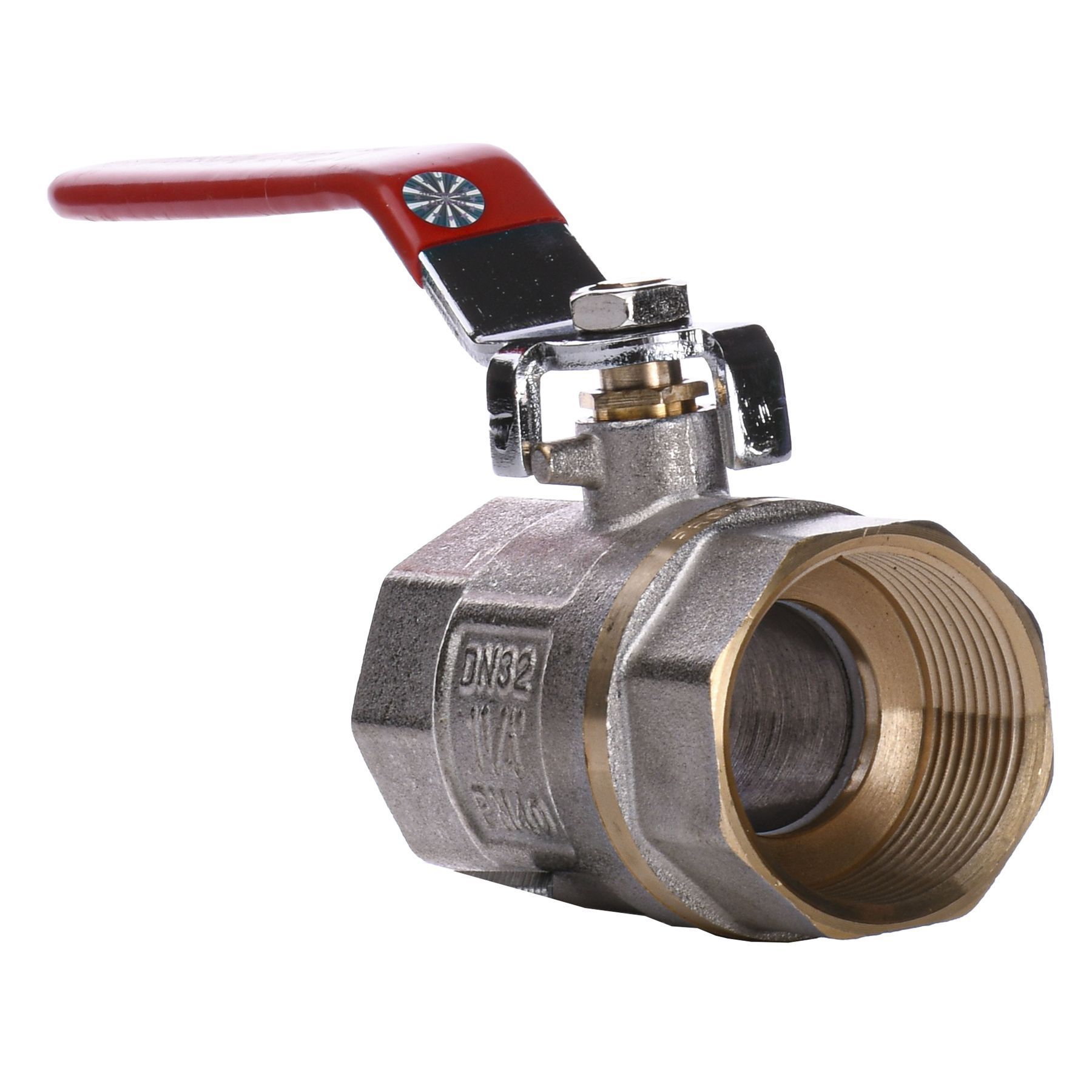 Кран кульовий прямий Q PROFESSIONAL 1 1/4″ ВВ КР PN40 QP151