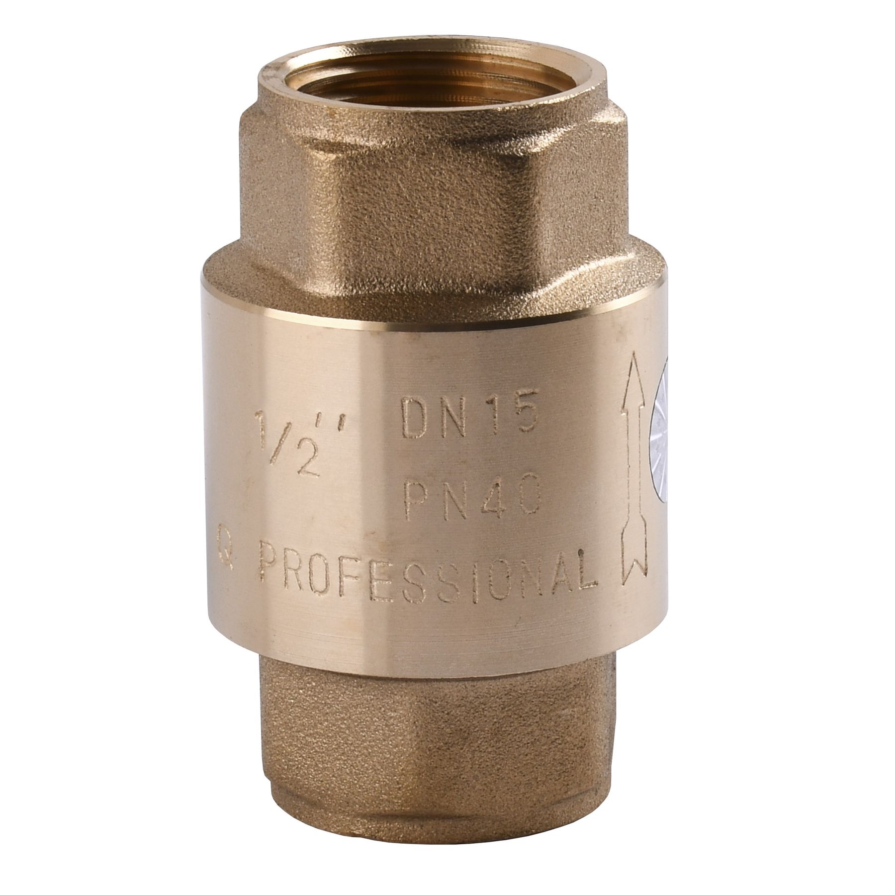 Клапан зворотного ходу води Q PROFESSIONAL  1/2″ QP100