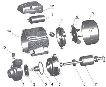 Насос вихровий Оptima QB-60 L 0,37кВт